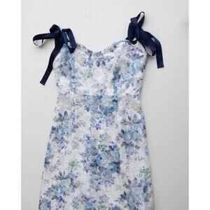 Sugarlips Majesty Floral Eyelet Midi Dress Large